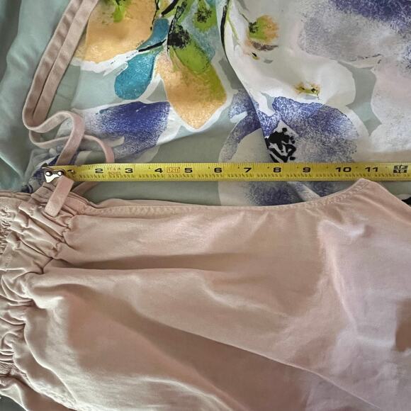 Xirena Women's Pink Cotton Drawstring Straight Leg Cropped Pants Size Small - Picture 7 of 8